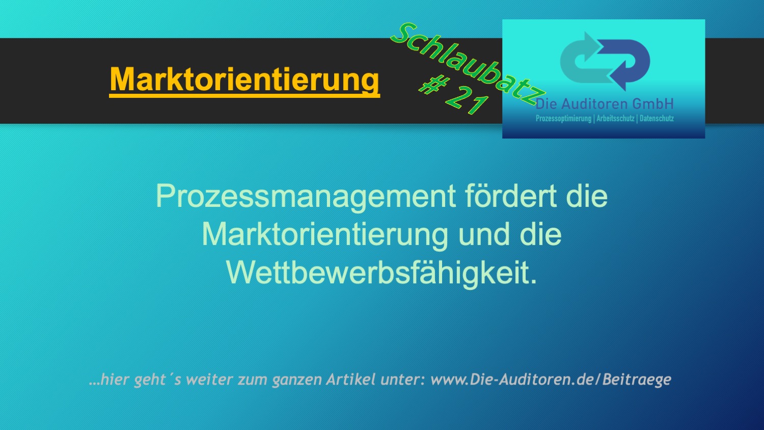 Marktorientierung